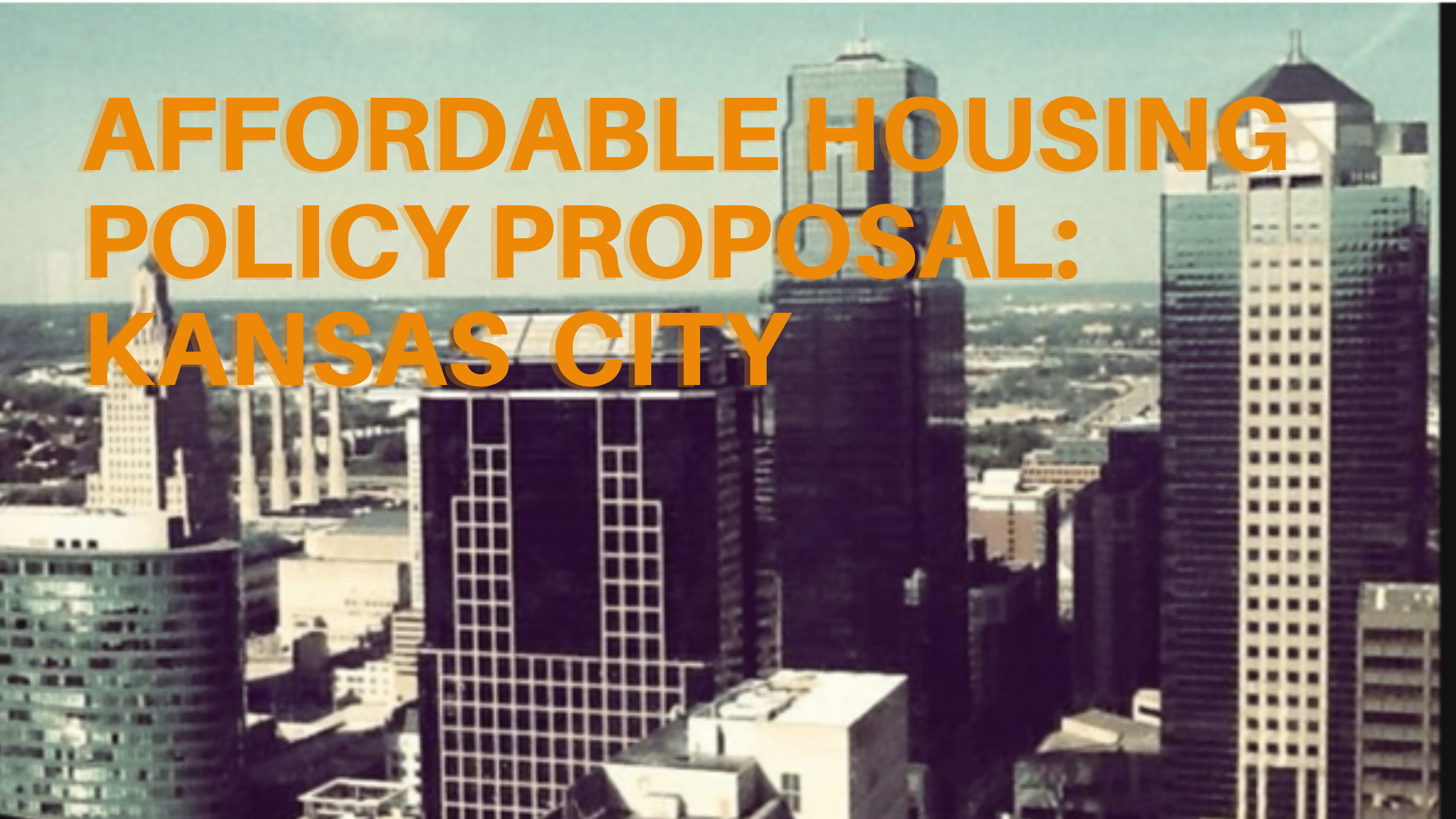 Affordable Housing Policy Proposal – KC Regional Housing Alliance