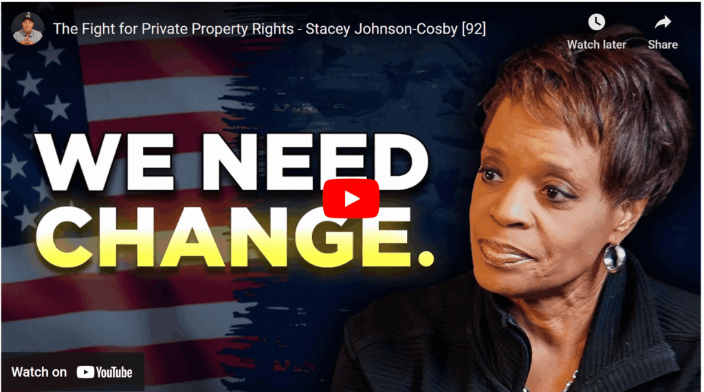Stacey Johnson Cosby on Private Property Rights